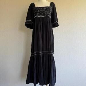 Free People Black Maxi Dress Size S